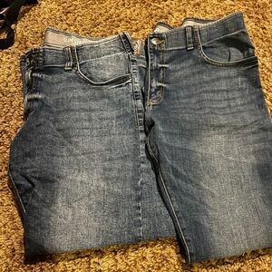 Lee slim Straight Blue Jeans 40x30